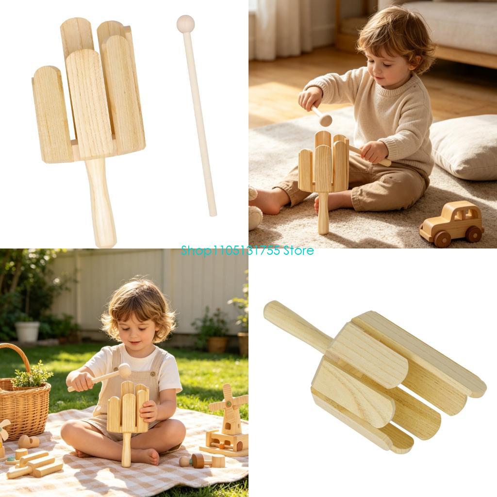K0EF Wooden Tone Block Percuss - Musical Instrument Mallet recension och pris
