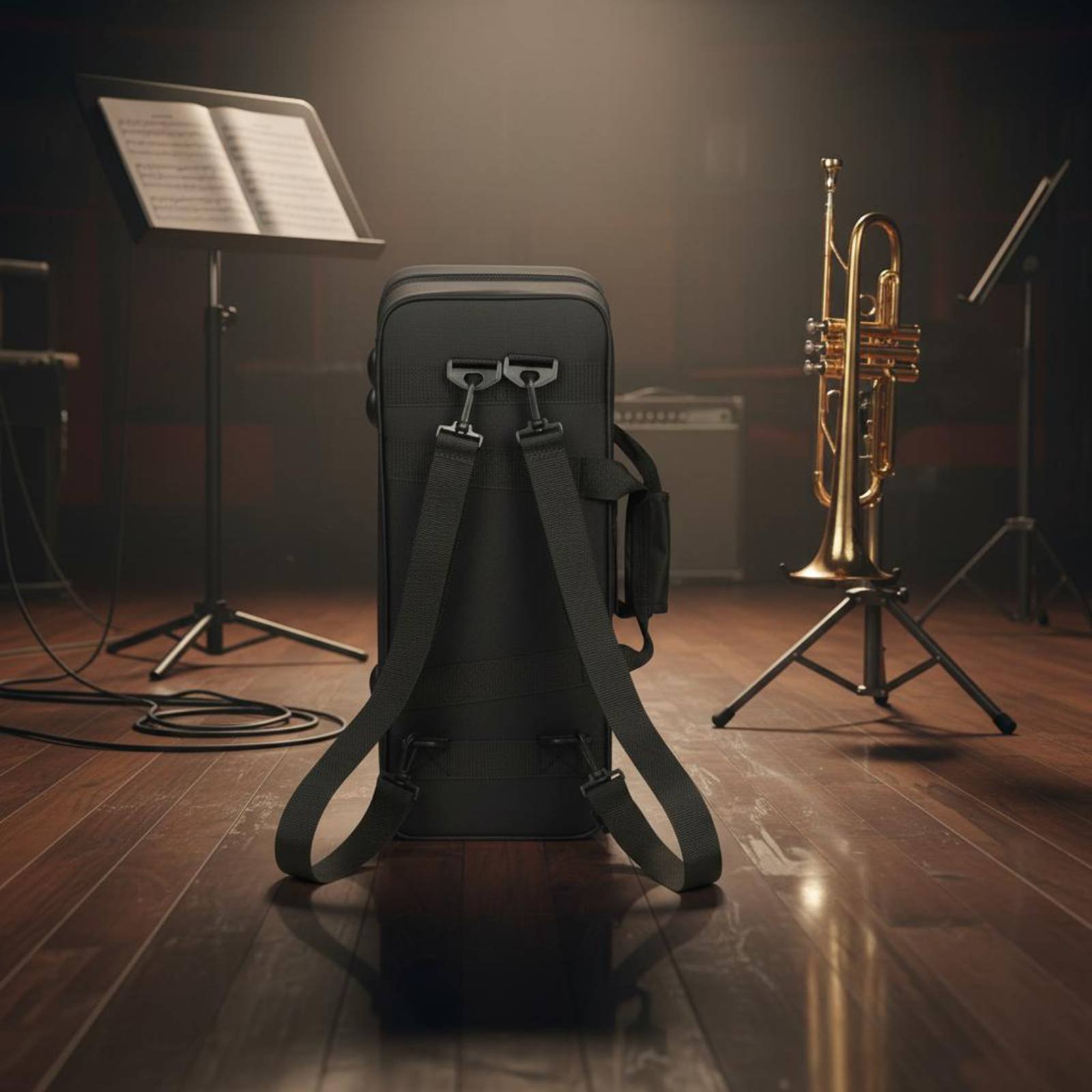 Black Trumpet Case Thickened P - Musical Instrument Bag recension och pris