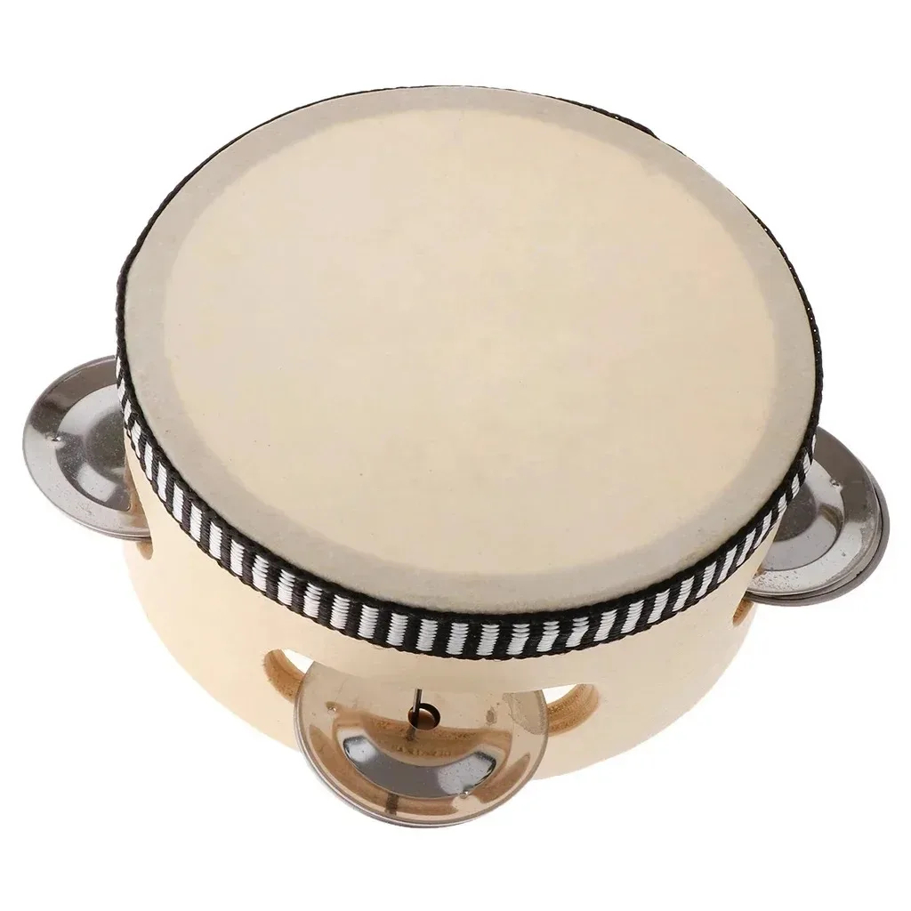 6inch Hand Held Drum Tambourin - Musical Instrument Tambourine recension och pris