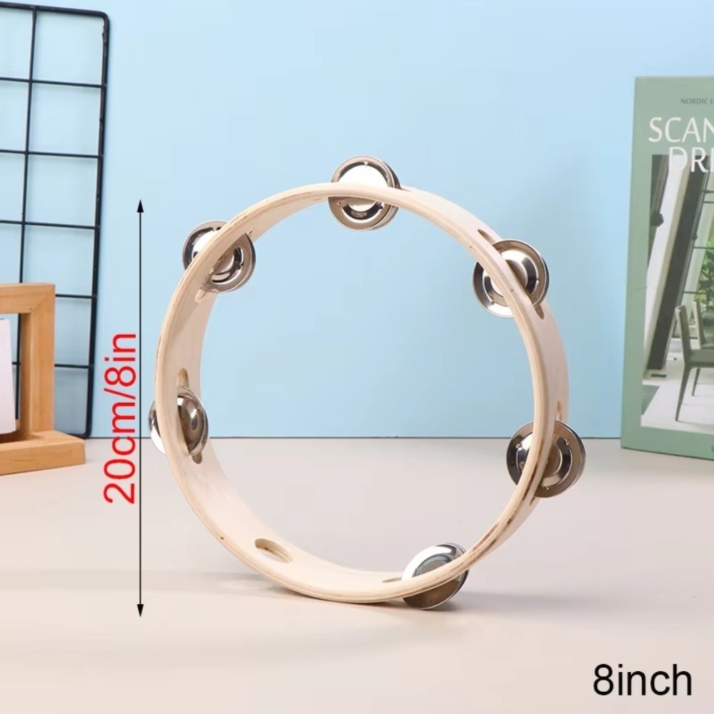 New 4/6/7/8/10 Inch Hand Drums - Musical Instrument Tambourine recension och pris