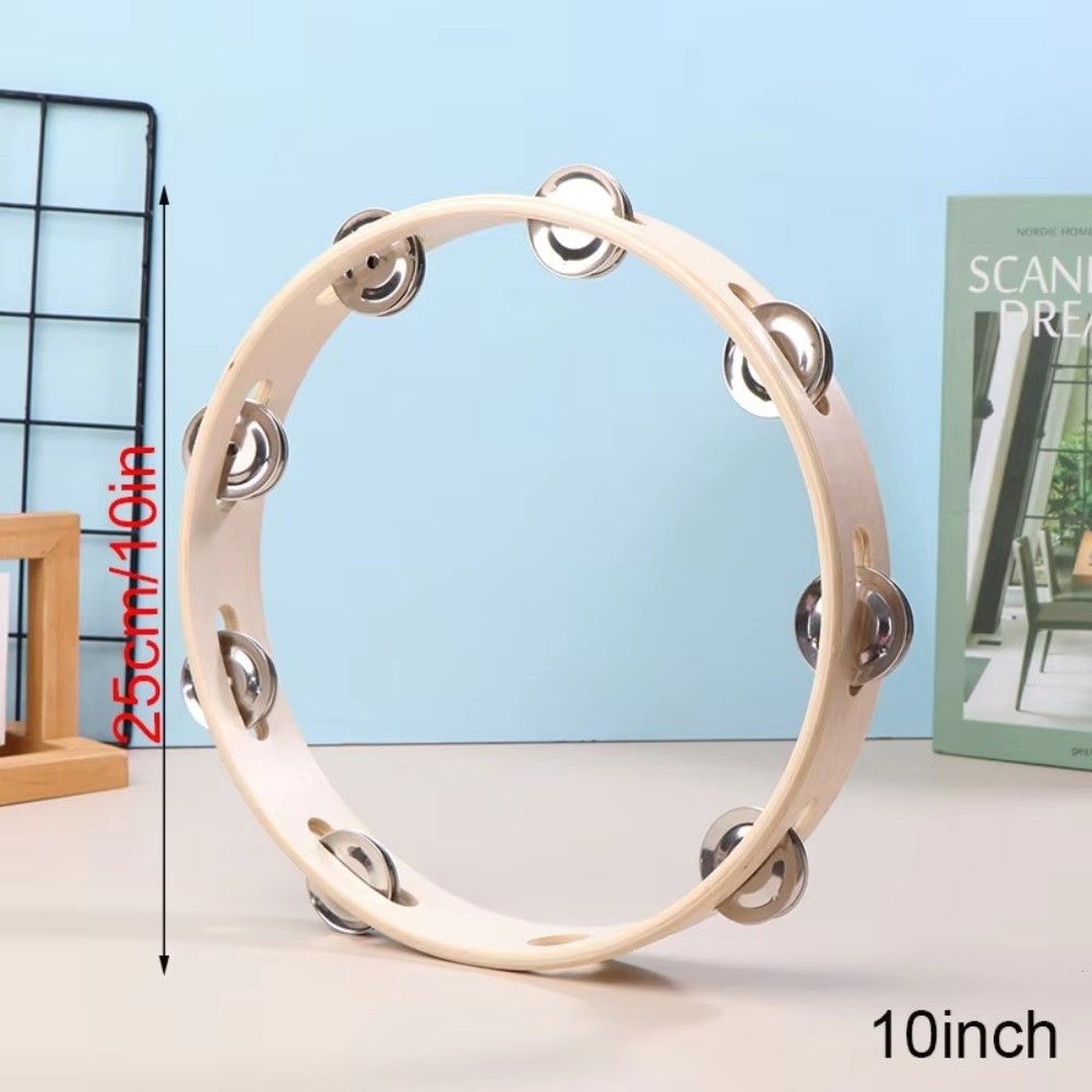 New 4/6/7/8/10 Inch Hand Drums - Musical Instrument Tambourine recension och pris