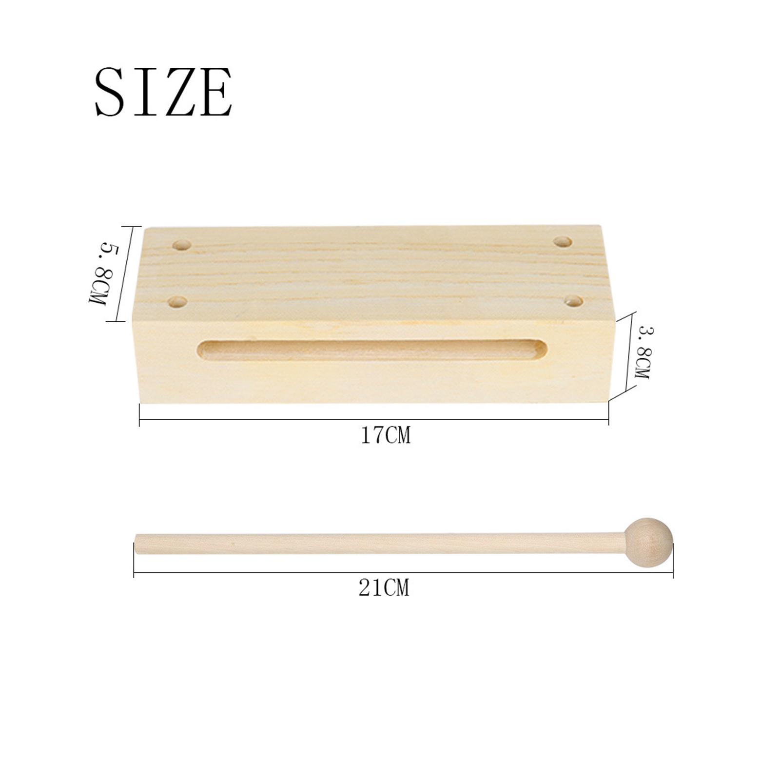 Wood Block Musical Instrument  - Musical Instrument Mallet recension och pris