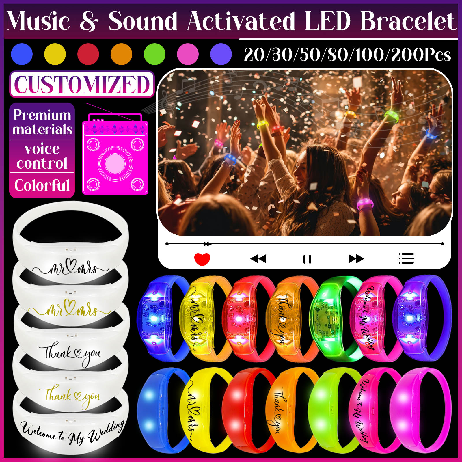 20-200Pcs Music And Sound Acti - Musical Instrument Jewelry recension och pris