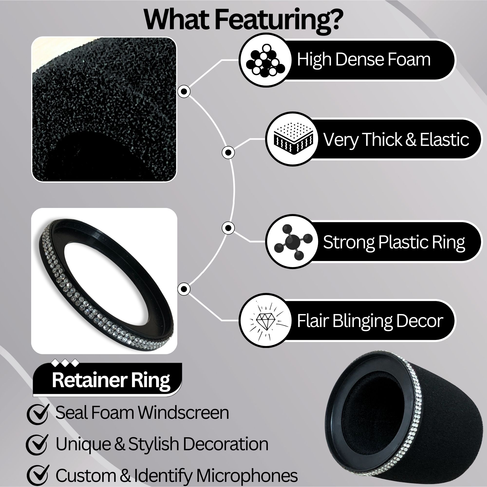 Shining MV7 Pop Filter for Shu - Shure Mic Mv7 recension och pris